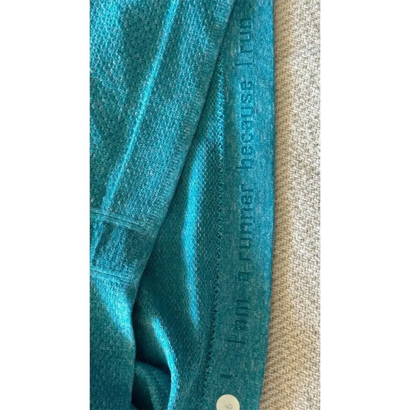 Lululemon Swiftly Tech Short Sleeve Tee Women's Size 6 Turquoise - Picture 4 of 6